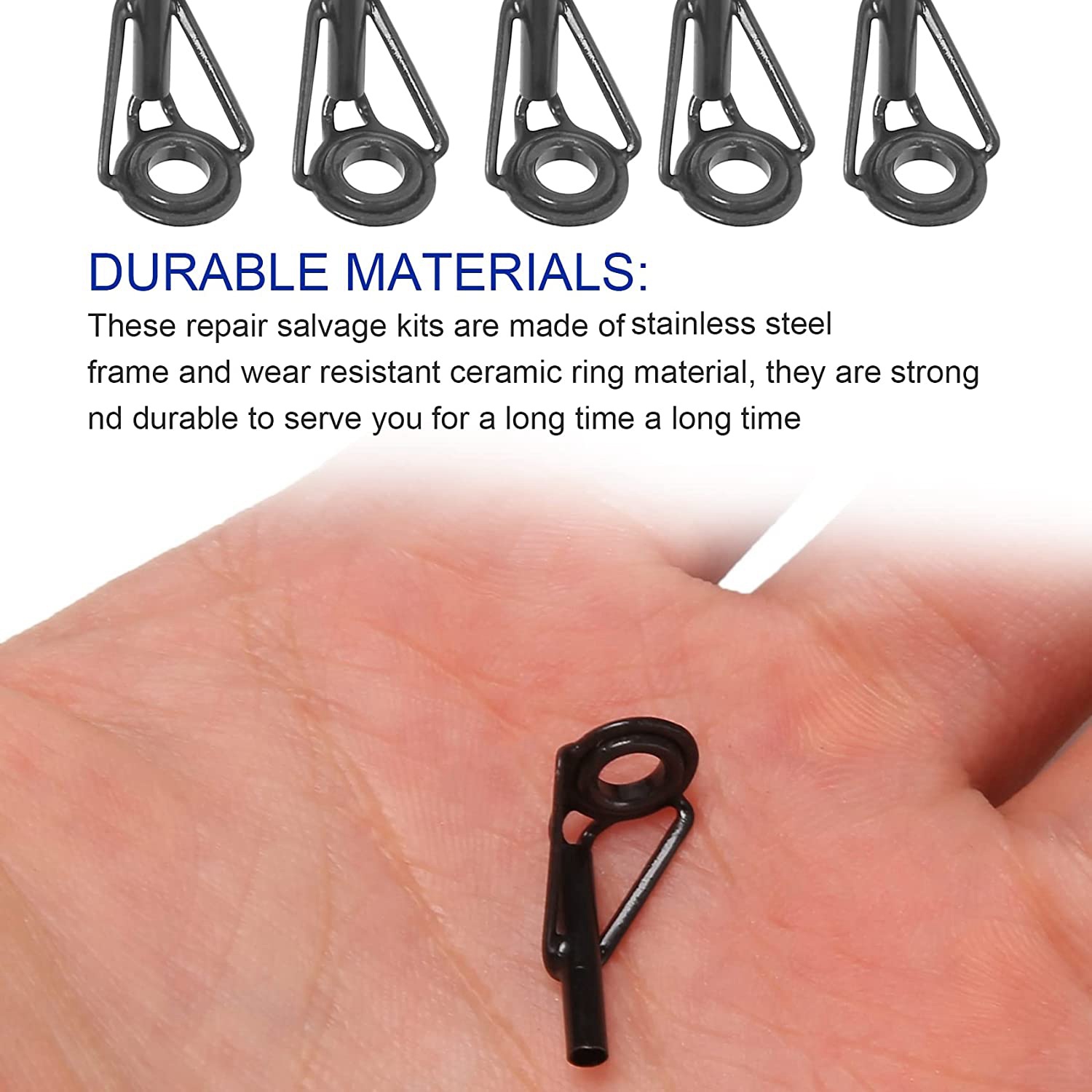 Zestaw naprawczy do końcówek w – Fishing Rod Guide Replacement recenzja i cena