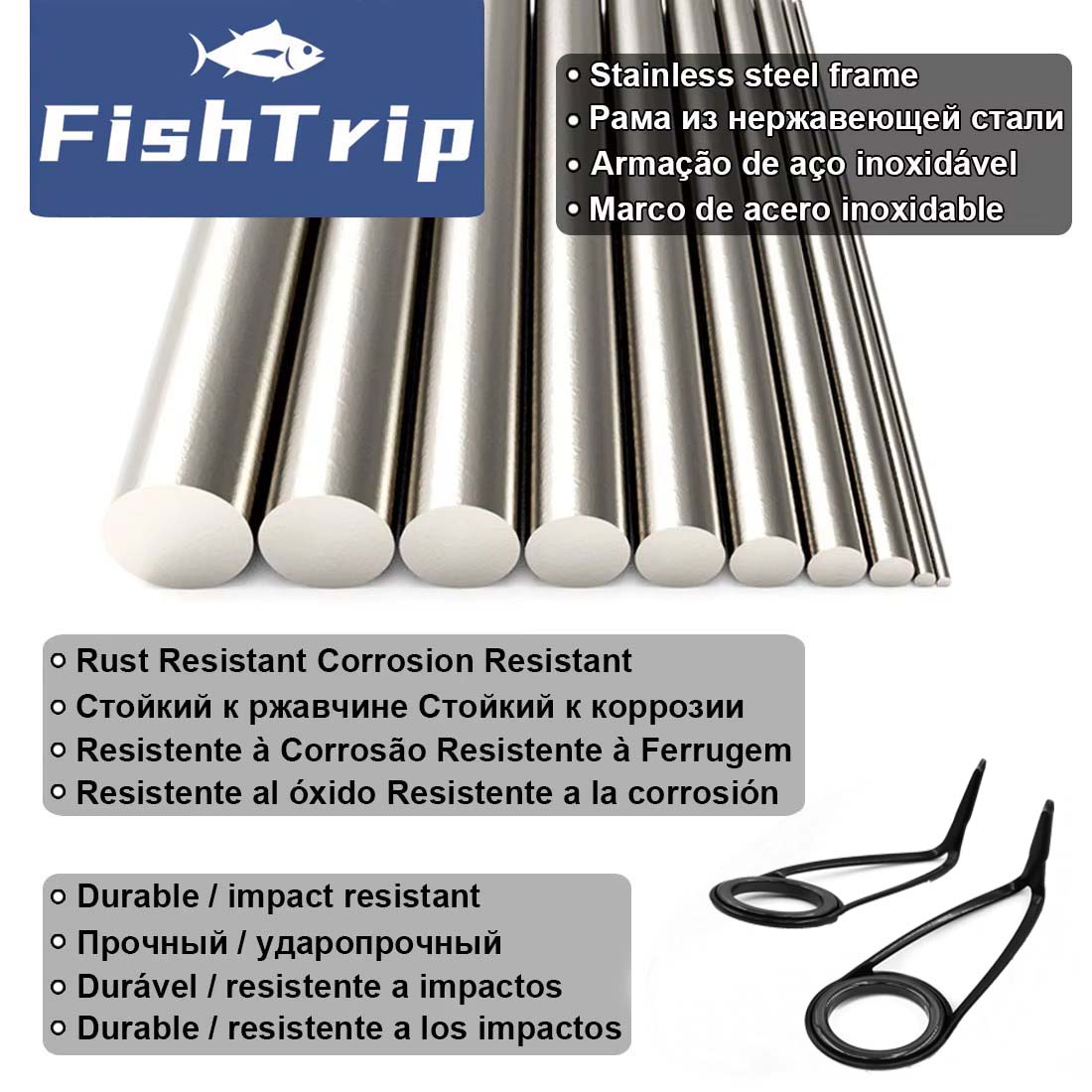 Zestaw naprawczy prowadnicy wę – Fishing Rod Guide Replacement recenzja i cena