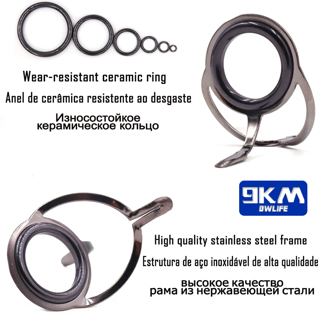 Przewodnik wędkarski 9 ~ 200 s – Fishing Rod Guide Replacement recenzja i cena