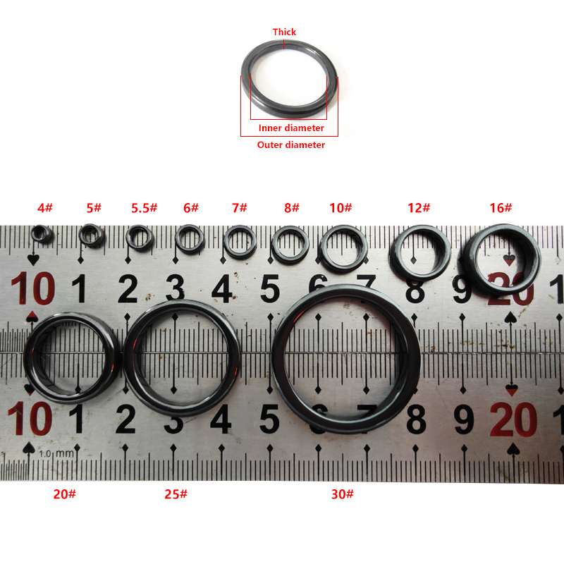 ✰ ✪ 48 szt. Pierścieni przelot – Fishing Rod Guide Replacement recenzja i cena